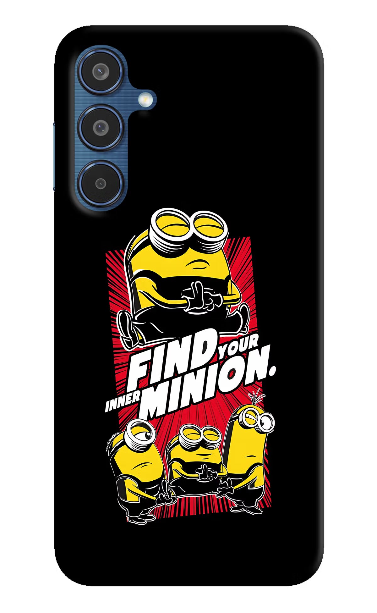 Find your inner Minion Samsung M35 5G Hard Case Back Cover by Casekaro