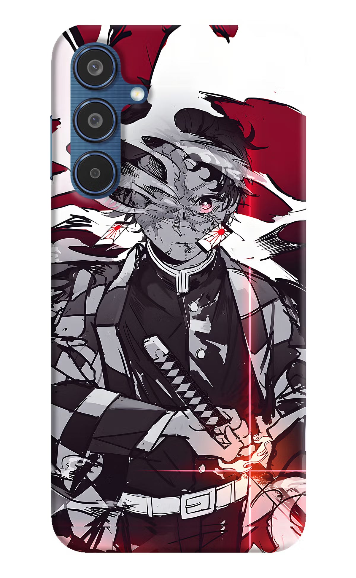 Demon Slayer Samsung M35 5G Hard Case Back Cover by Casekaro