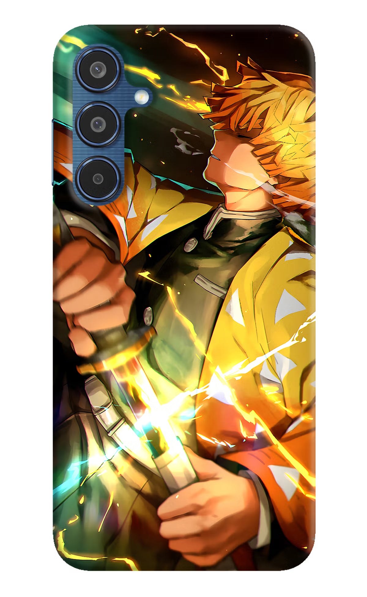 Demon Slayer Samsung M35 5G Hard Case Back Cover by Casekaro