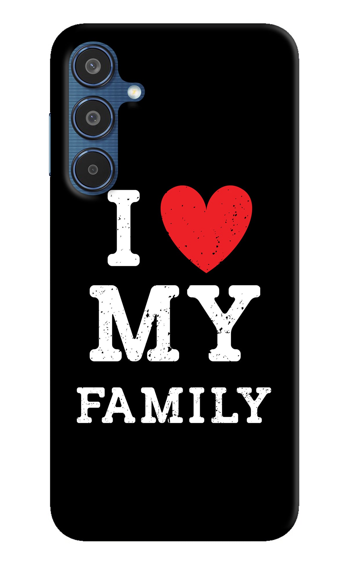 I Love My Family Samsung M35 5G Back Cover