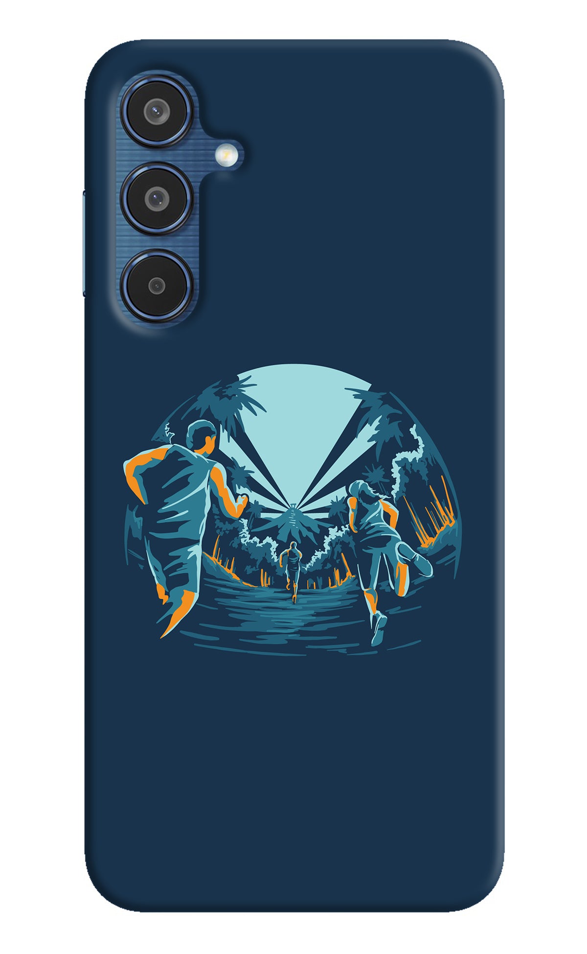 Team Run Samsung M35 5G Back Cover