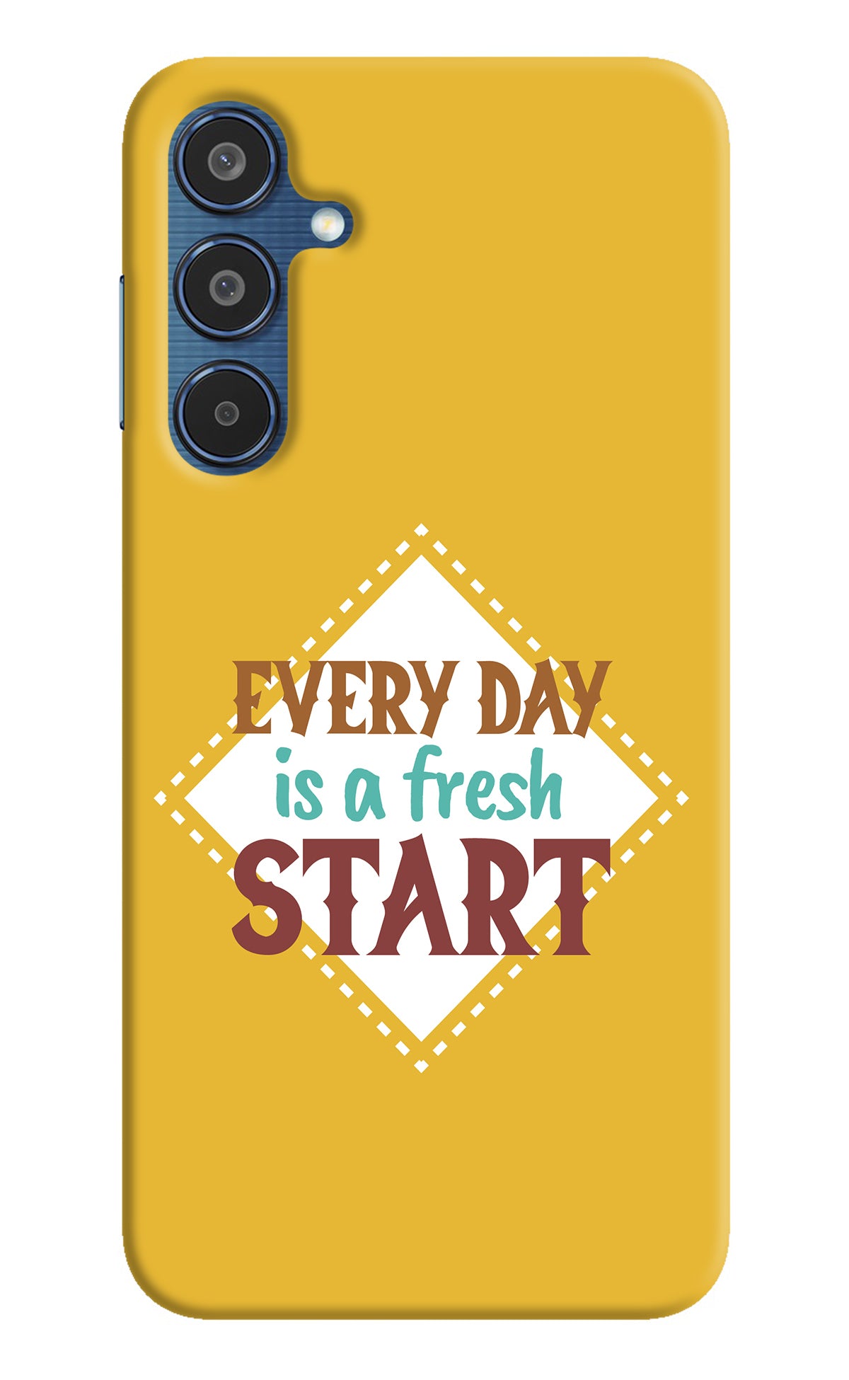 Every day is a Fresh Start Samsung M35 5G Back Cover