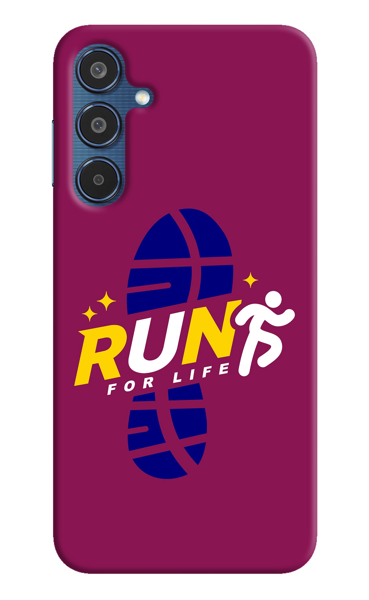 Run for Life Samsung M35 5G Back Cover