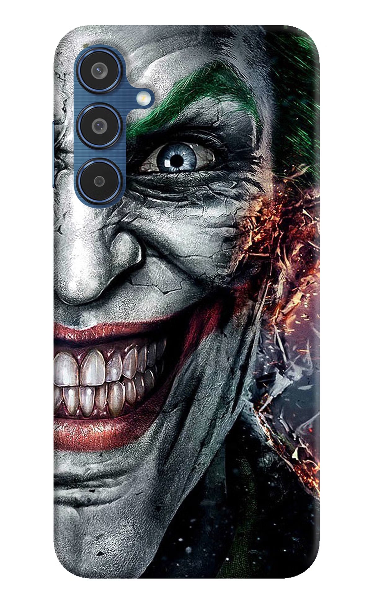 Joker Cam Samsung M35 5G Hard Case Back Cover by Casekaro