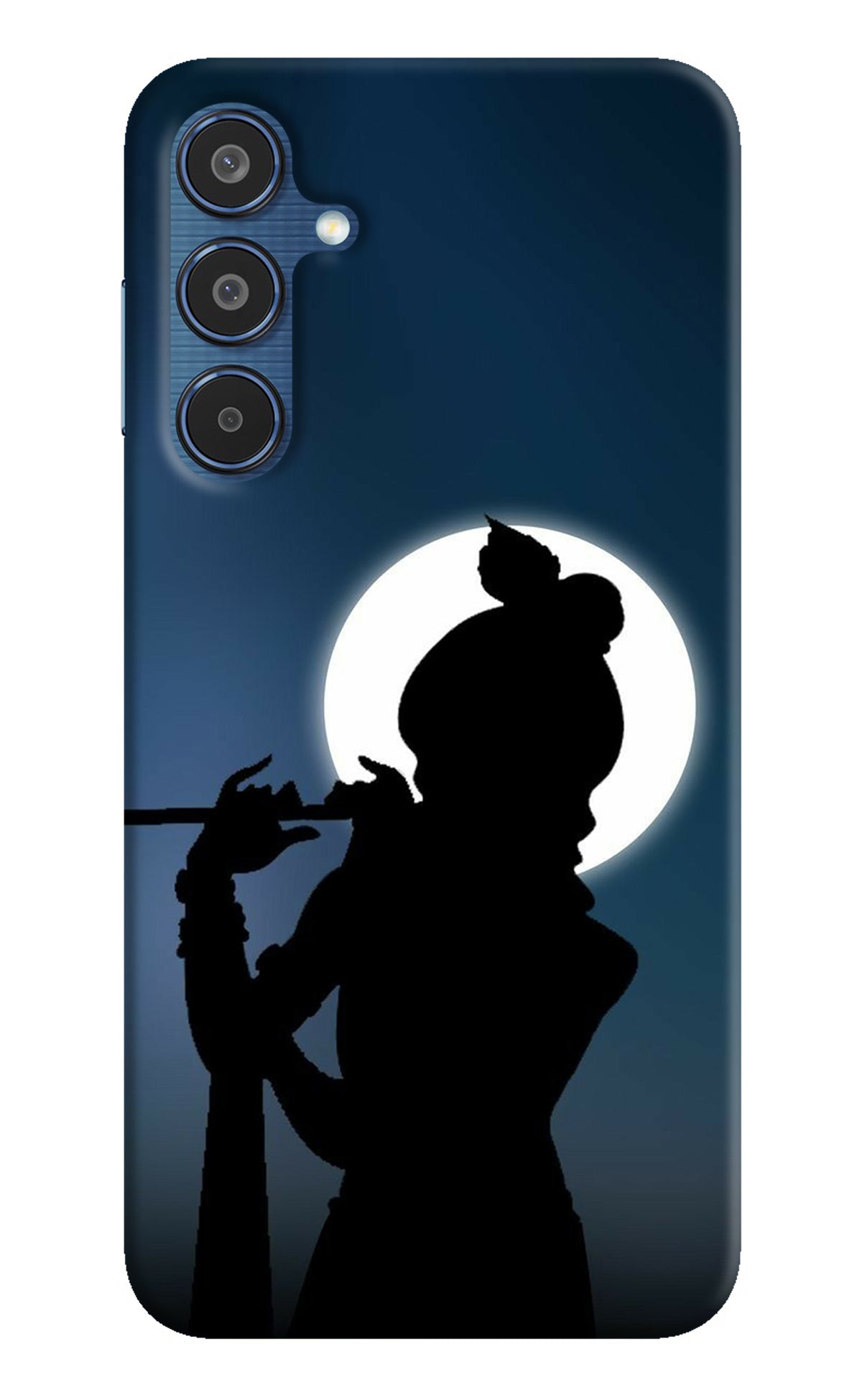 Shri Krishna Silhouette Samsung M35 5G Back Cover