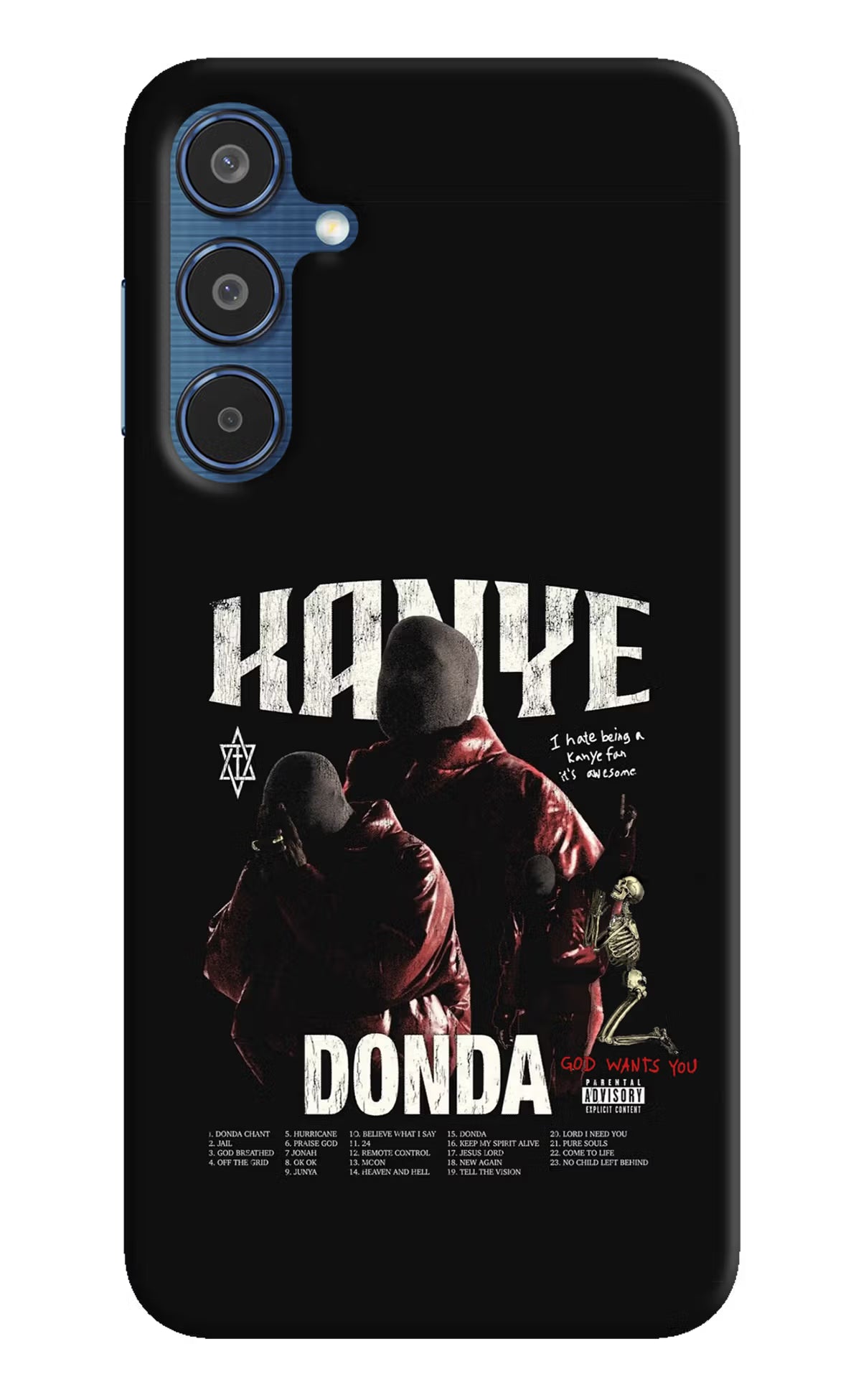 Donda Kanye West Samsung M35 5G Hard Case Back Cover by Casekaro