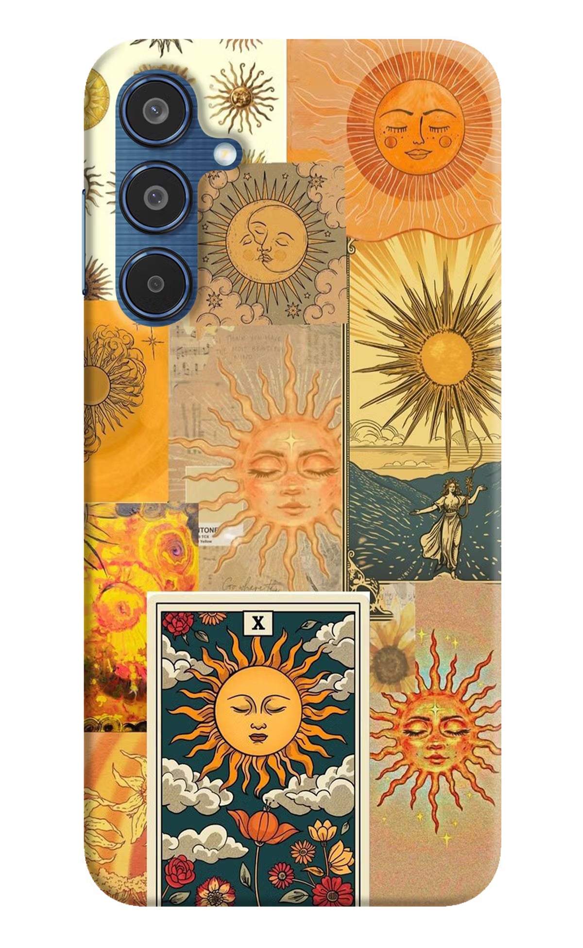 Sun Samsung M35 5G Hard Case Back Cover by Casekaro