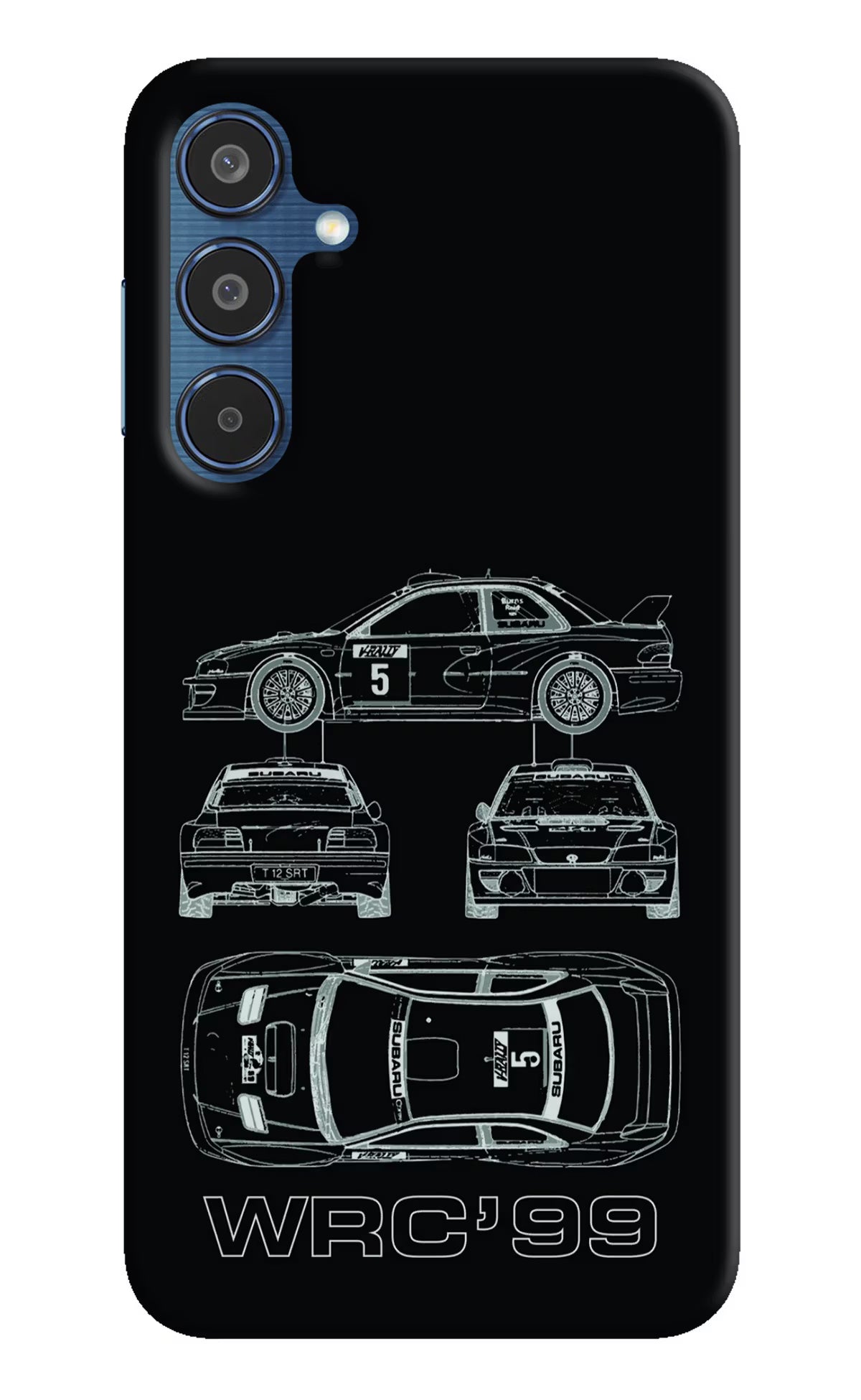 WRC'99 Samsung M35 5G Hard Case Back Cover by Casekaro