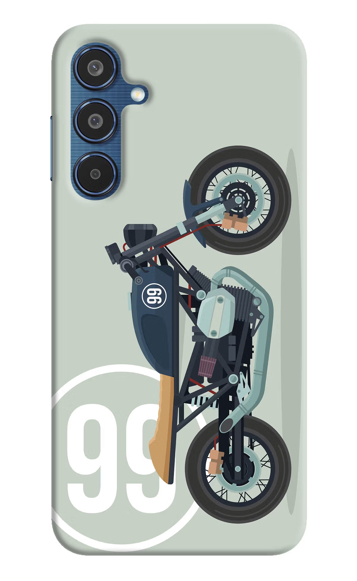 Classic Cafe Racer 99 Samsung M35 5G Hard Case Back Cover by Casekaro