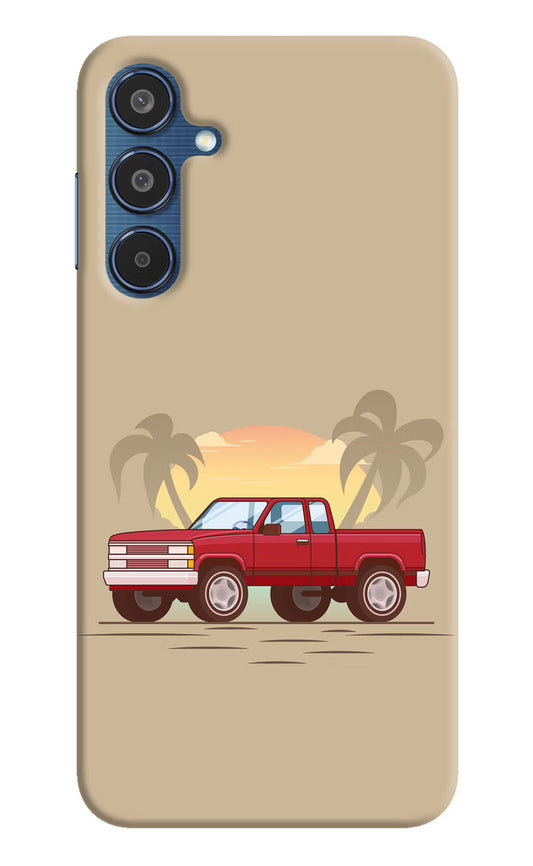 Desert Classic Drive Samsung M35 5G Hard Case Back Cover by Casekaro