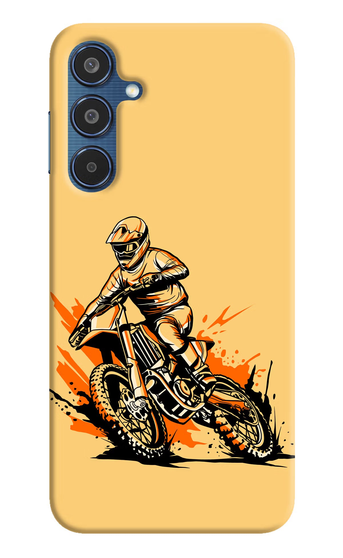 Off-Road Fury Samsung M35 5G Hard Case Back Cover by Casekaro
