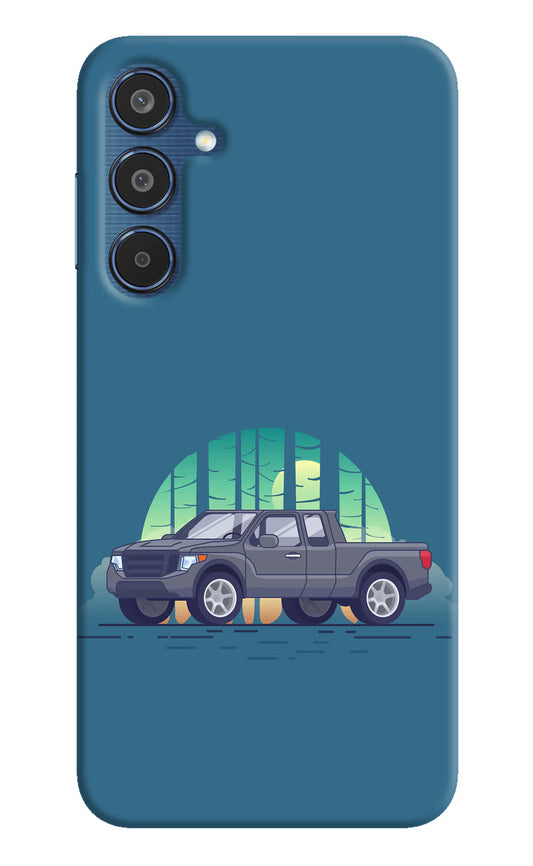 Retro Garage Vibe Samsung M35 5G Hard Case Back Cover by Casekaro