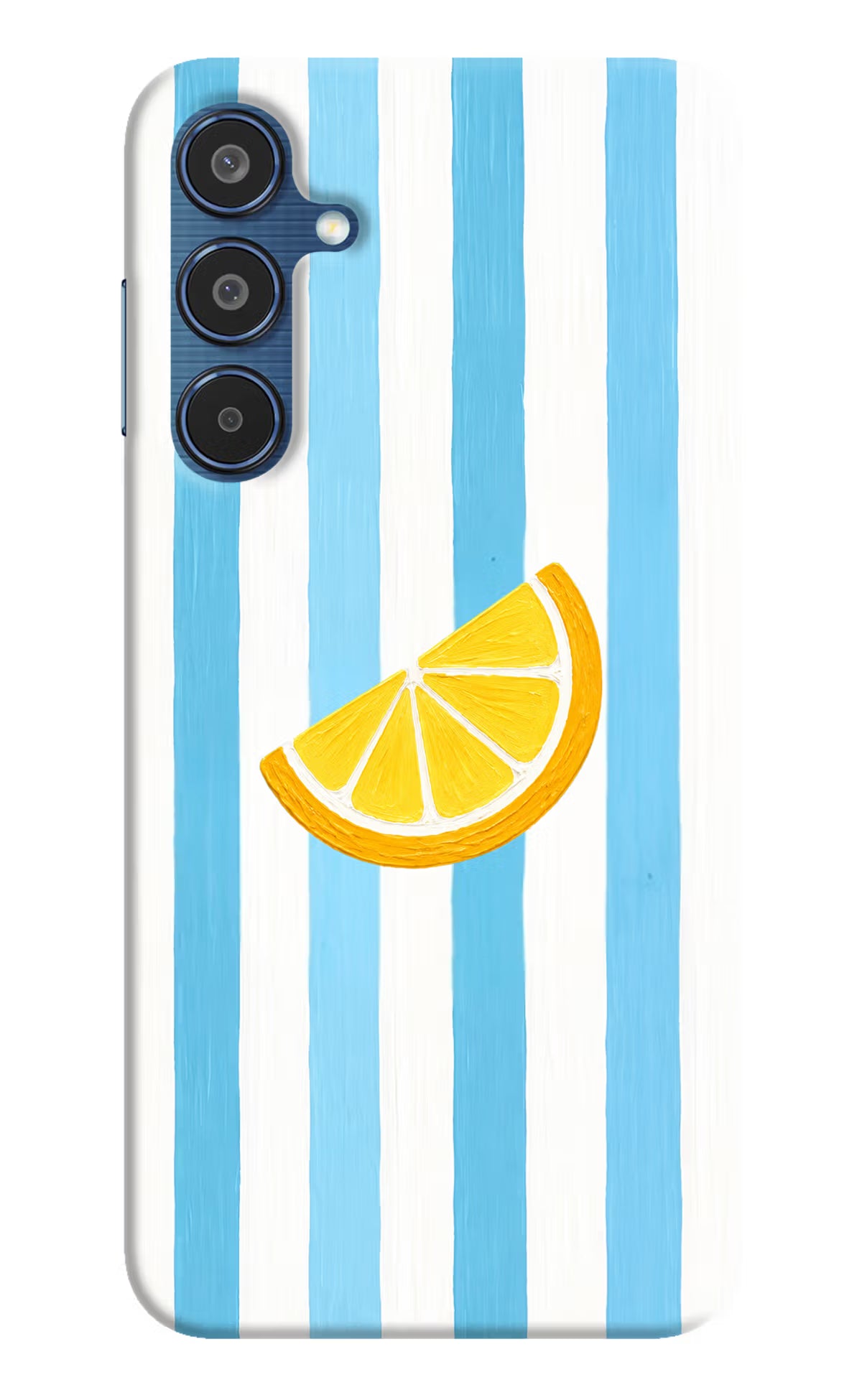 Summer Lemon Samsung M35 5G Hard Case Back Cover by Casekaro