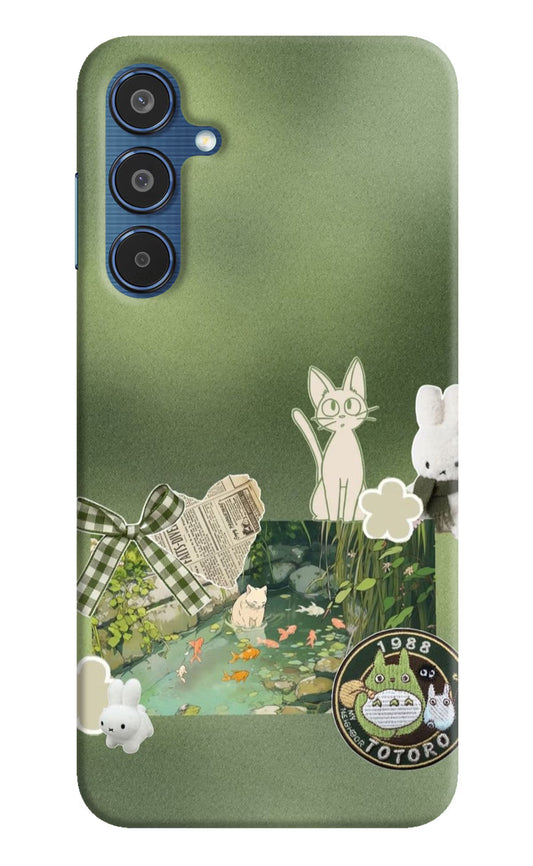 Aesthetic anime Samsung M35 5G Hard Case Back Cover by Casekaro