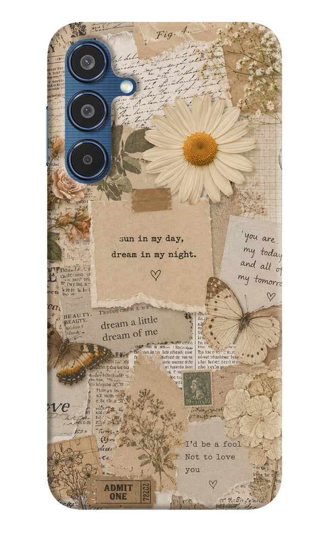 Vintage case Samsung M35 5G Hard Case Back Cover by Casekaro