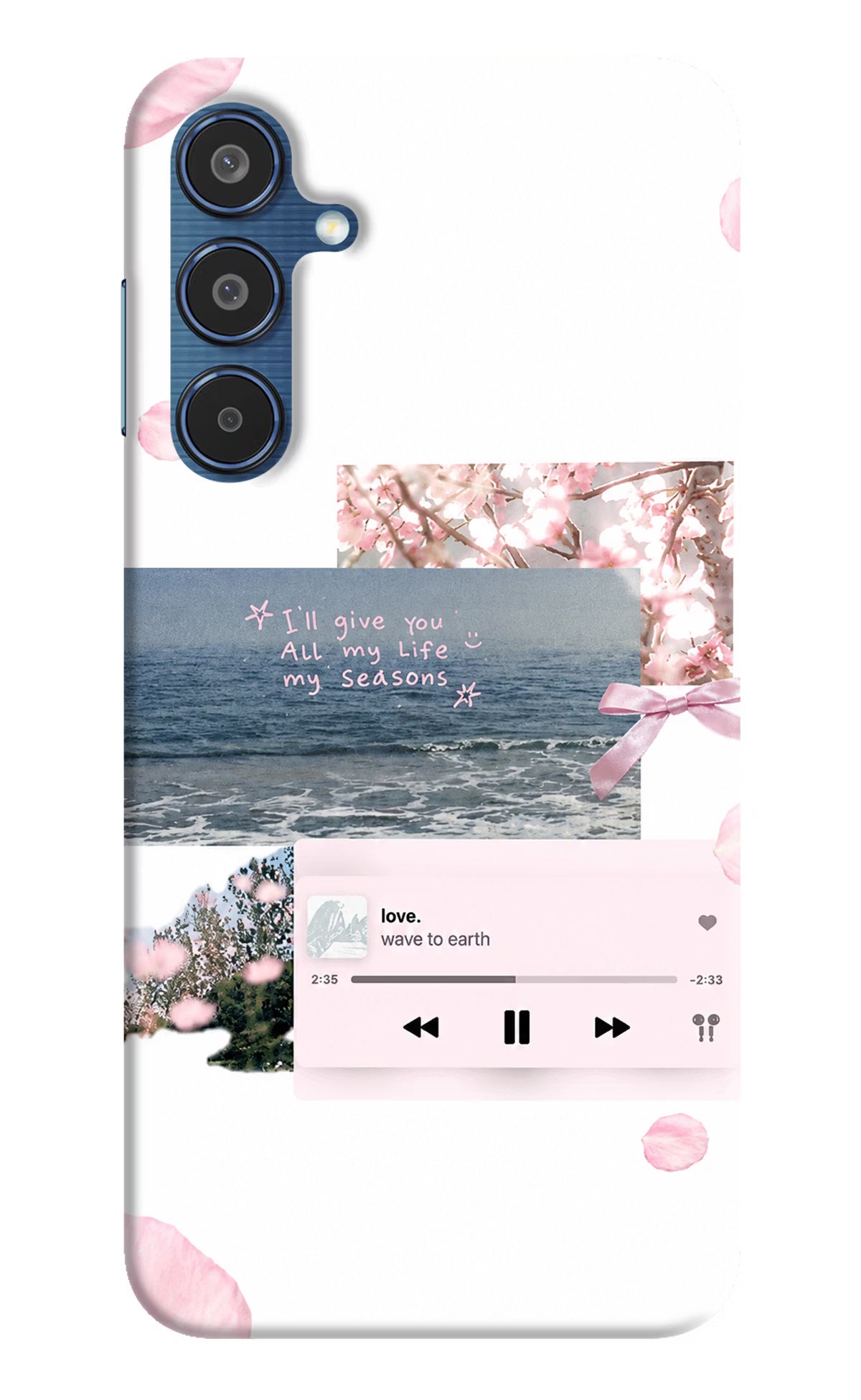 Wave to earth Samsung M35 5G Back Cover