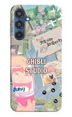 Studio Ghibli Samsung M35 5G Hard Case Back Cover by Casekaro