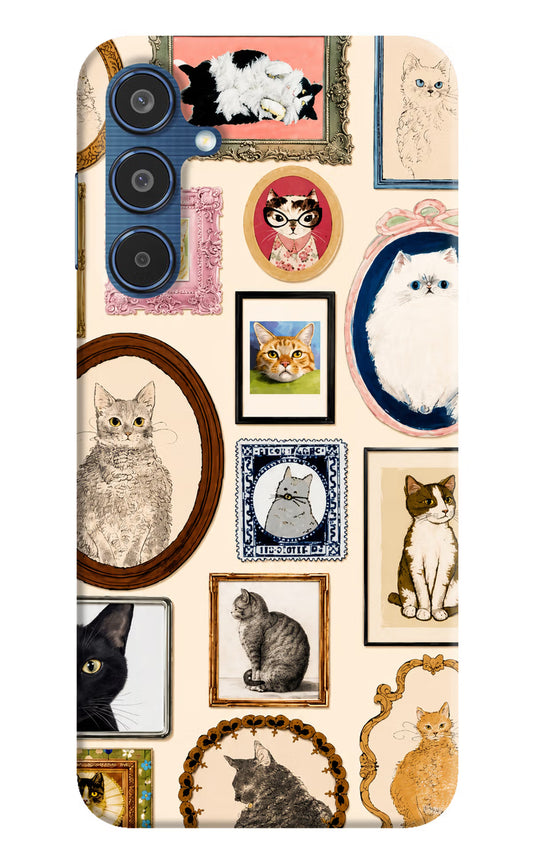 Mirror Cats Samsung M35 5G Hard Case Back Cover by Casekaro