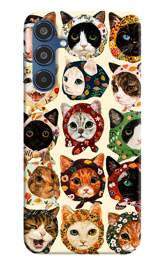 Cool Cat Samsung M35 5G Hard Case Back Cover by Casekaro