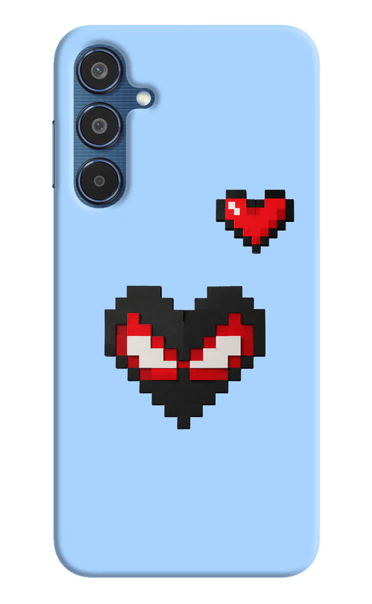 Peter Heart Samsung M35 5G Hard Case Back Cover by Casekaro