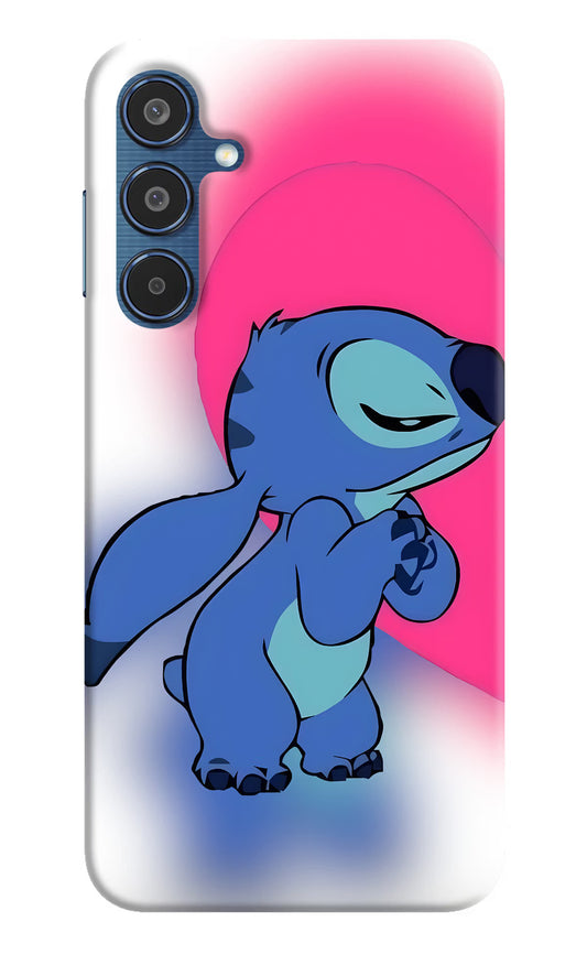 Stitch Hug Samsung M35 5G Hard Case Back Cover by Casekaro