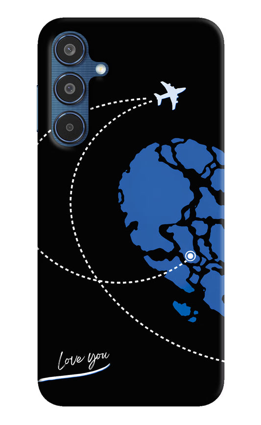 Love Orbit Samsung M35 5G Hard Case Back Cover by Casekaro