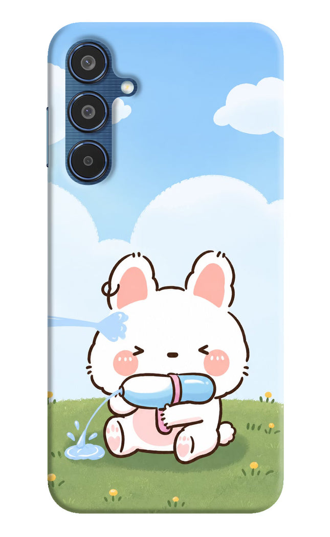 Bunny Treat Samsung M35 5G Hard Case Back Cover by Casekaro