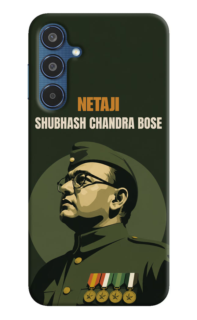 Netaji Legacy Samsung M35 5G Hard Case Back Cover by Casekaro