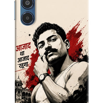 Chandrashekhar Azad Fearless Samsung M35 5G Hard Case Back Cover by Casekaro