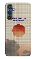 Pixel Sun Samsung M35 5G Hard Case Back Cover by Casekaro