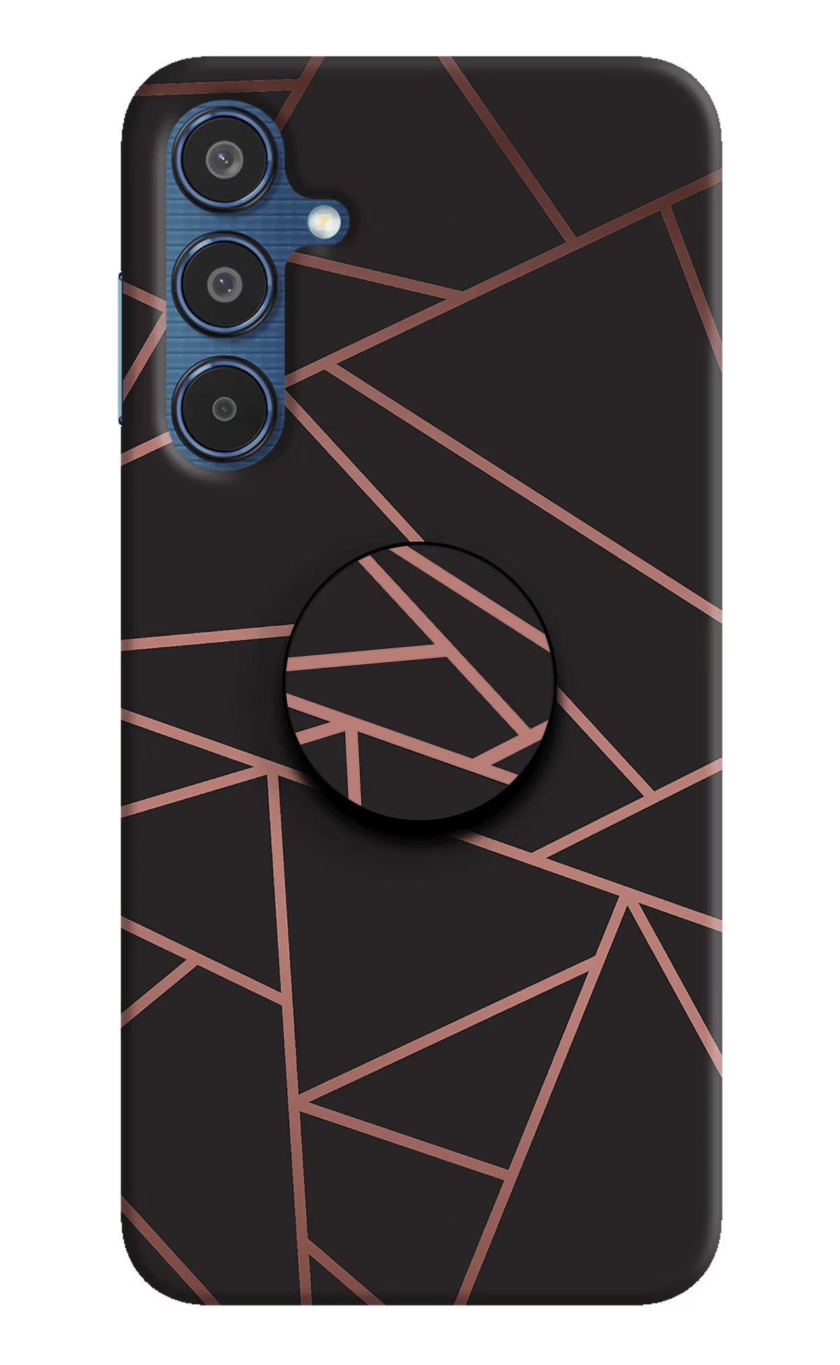 Geometric Pattern Samsung M35 5G Pop Case by Casekaro
