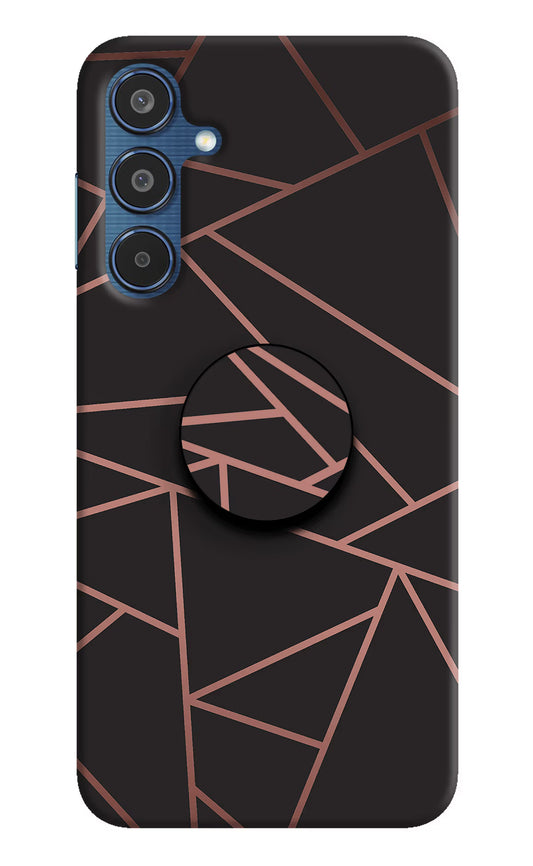 Geometric Pattern Samsung M35 5G Pop Case by Casekaro