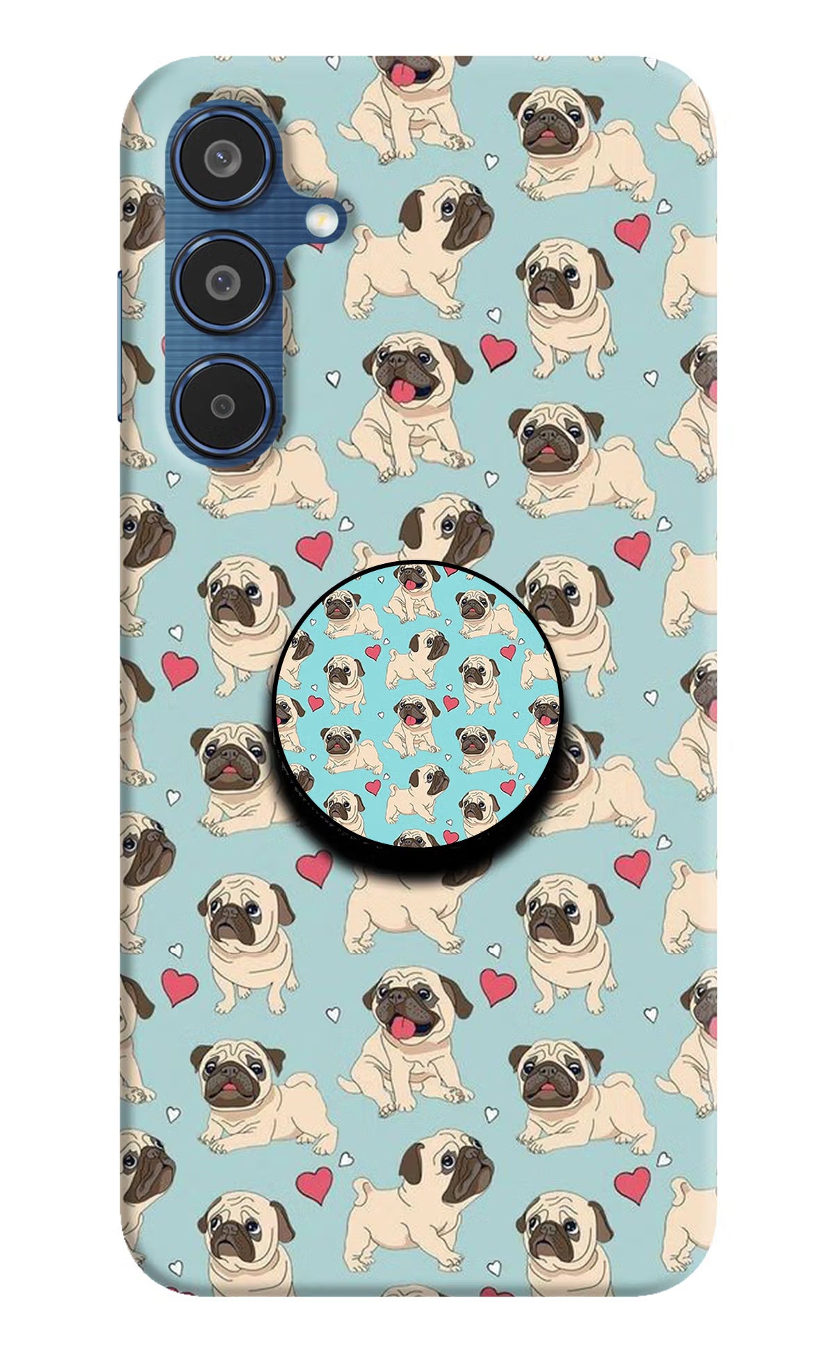 Pug Dog Samsung M35 5G Pop Case by Casekaro
