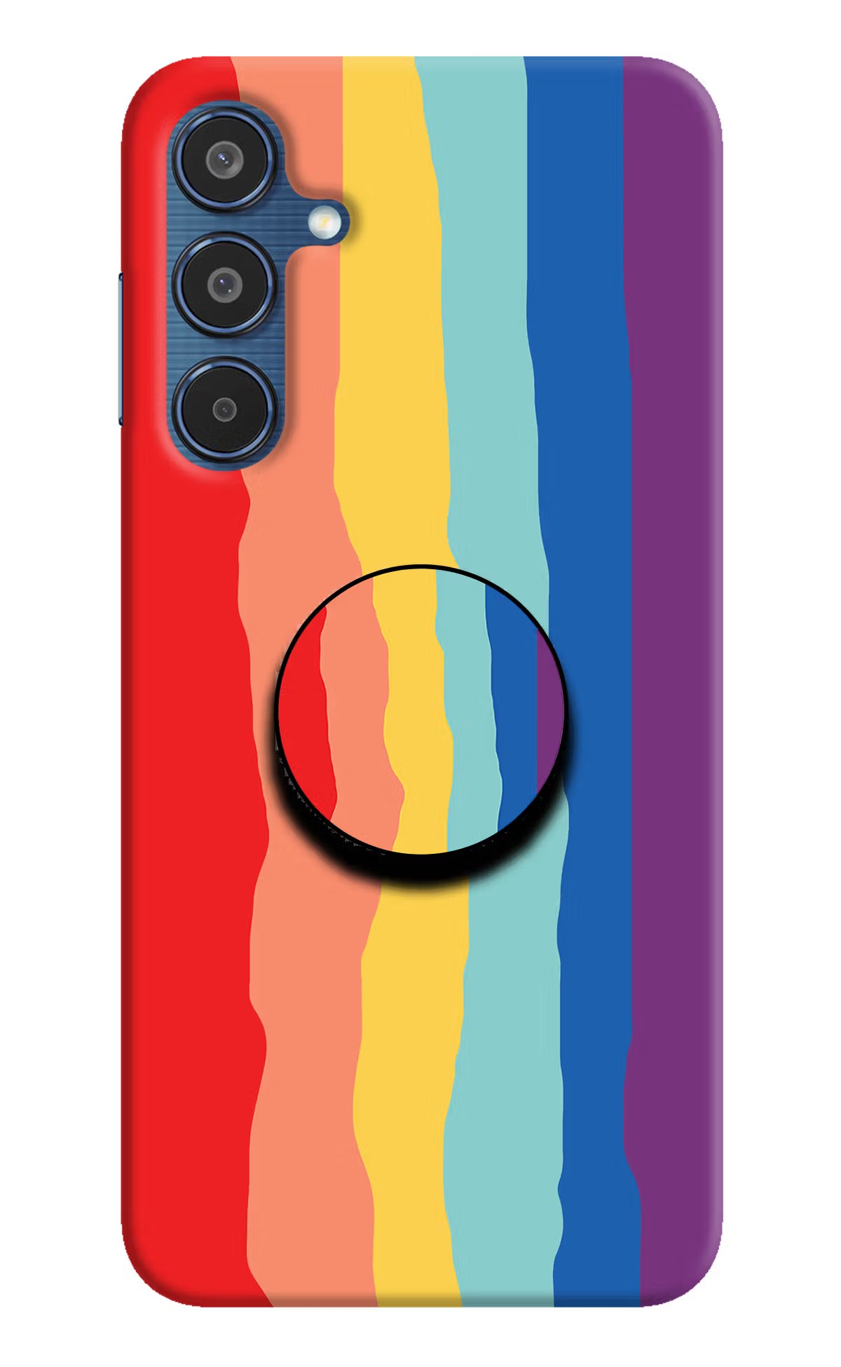 Rainbow Samsung M35 5G Pop Case by Casekaro