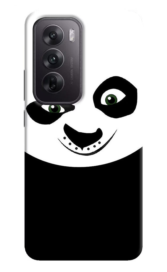 Panda Oppo Reno12 5G Hard Case Back Cover by Casekaro