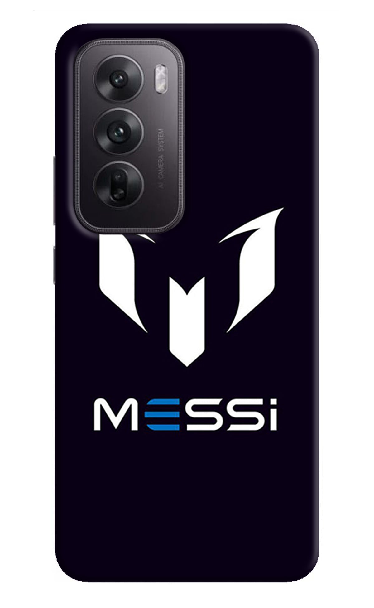 Messi Logo Oppo Reno12 5G Back Cover