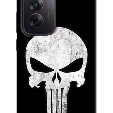 Punisher Skull Oppo Reno12 5G Hard Case Back Cover by Casekaro