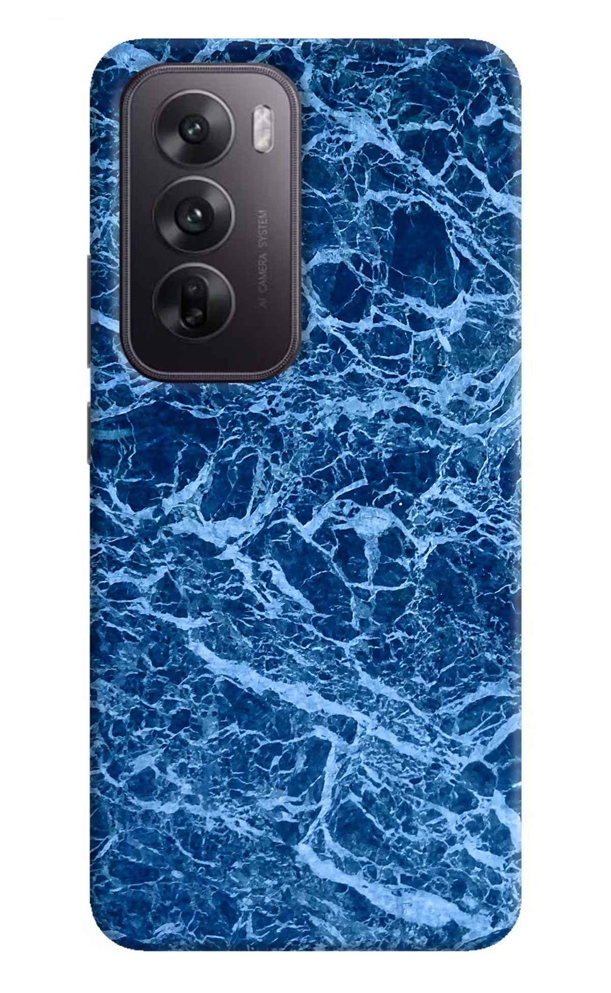 Blue Marble Oppo Reno12 5G Hard Case Back Cover by Casekaro