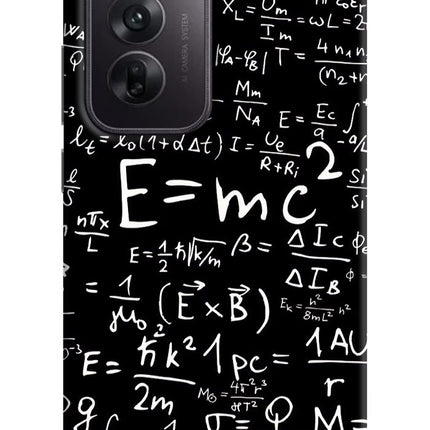 Physics Formula Oppo Reno12 5G Hard Case Back Cover by Casekaro