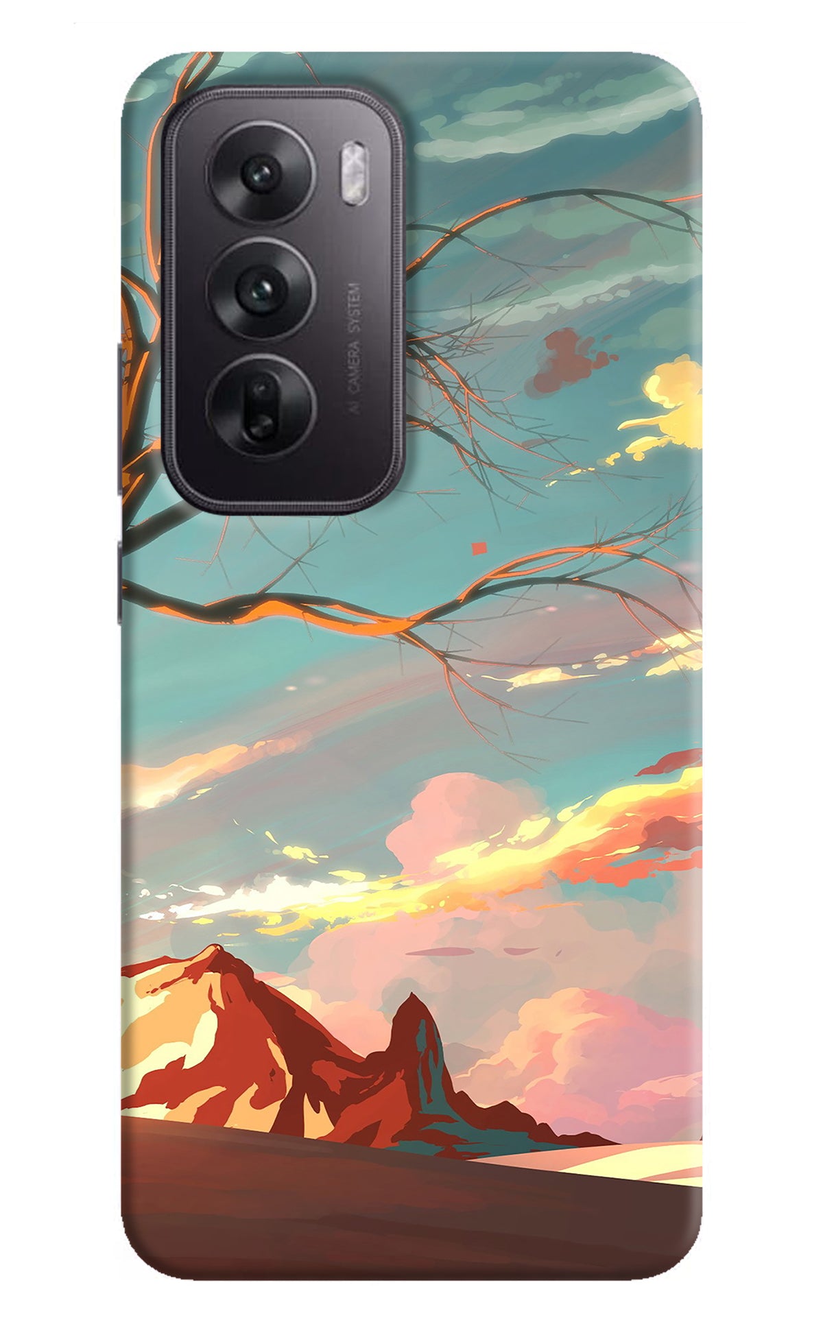 Scenery Oppo Reno12 5G Back Cover