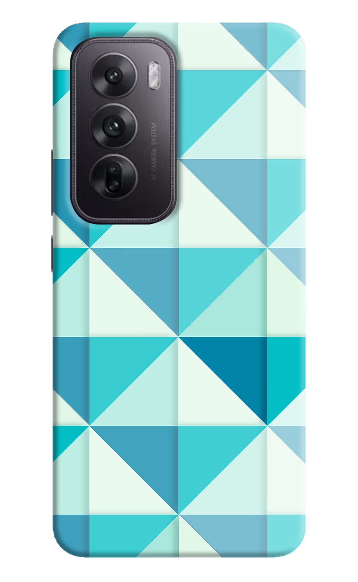 Abstract Oppo Reno12 5G Hard Case Back Cover by Casekaro