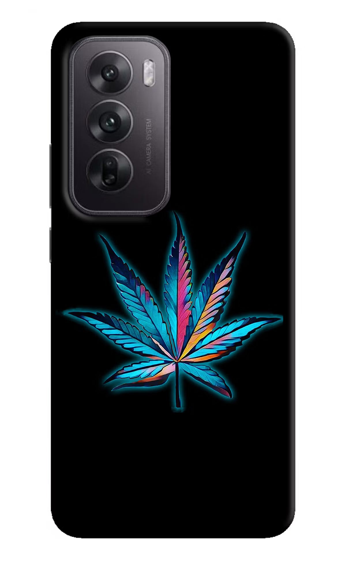 Weed Oppo Reno12 5G Hard Case Back Cover by Casekaro