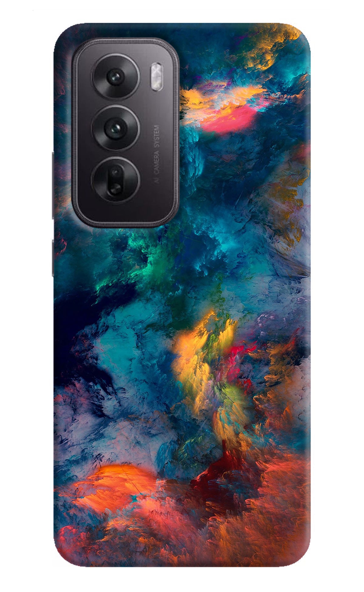 Artwork Paint Oppo Reno12 5G Back Cover