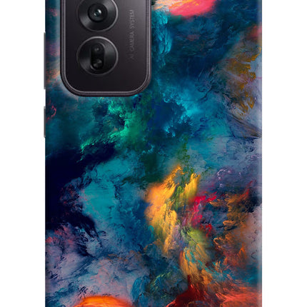 Artwork Paint Oppo Reno12 5G Hard Case Back Cover by Casekaro