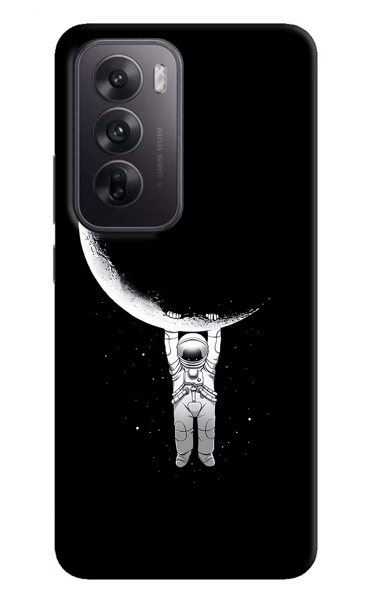 Moon Space Oppo Reno12 5G Hard Case Back Cover by Casekaro