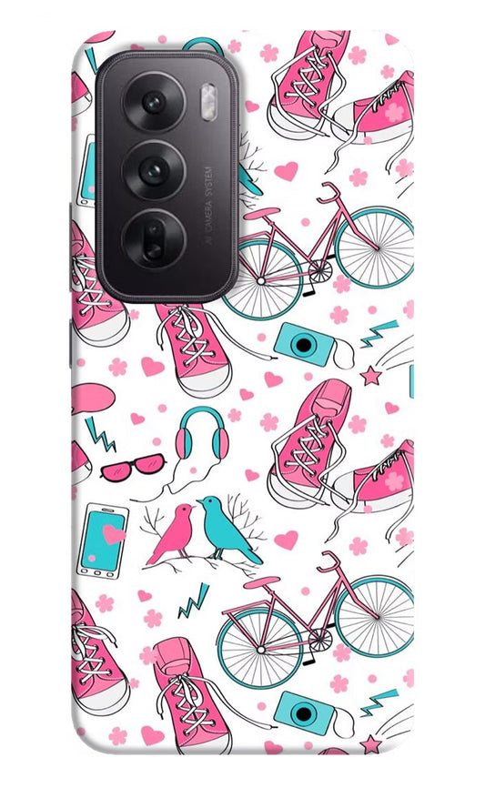 Artwork Oppo Reno12 5G Hard Case Back Cover by Casekaro