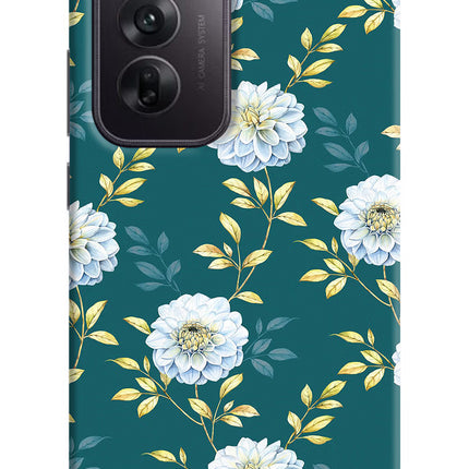 Flowers Oppo Reno12 5G Hard Case Back Cover by Casekaro