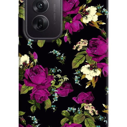 Flowers Oppo Reno12 5G Hard Case Back Cover by Casekaro