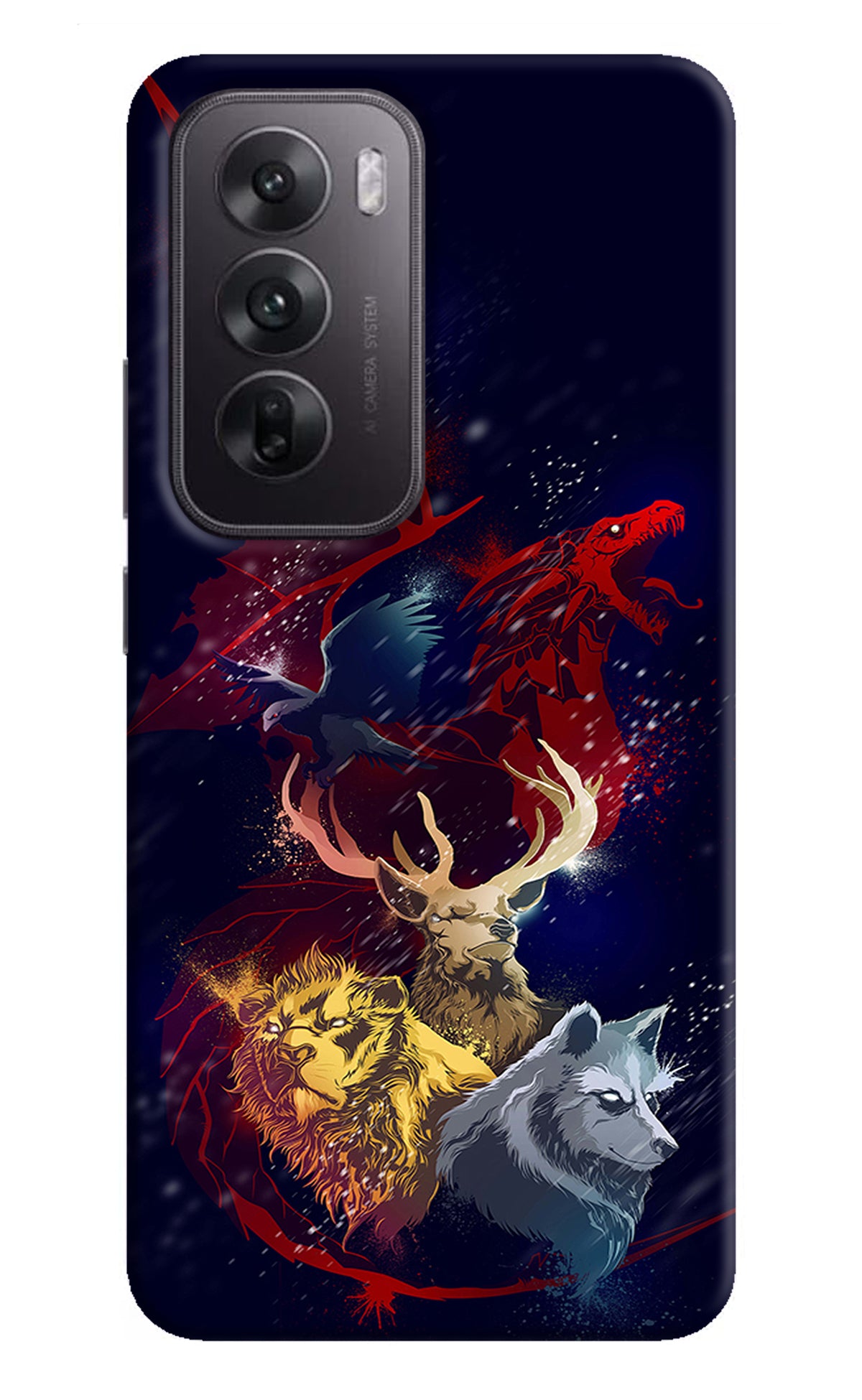 Game Of Thrones Oppo Reno12 5G Back Cover