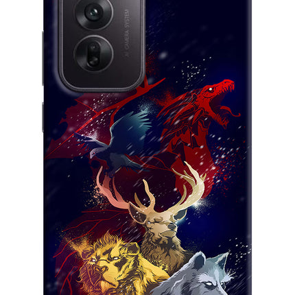 Game Of Thrones Oppo Reno12 5G Hard Case Back Cover by Casekaro
